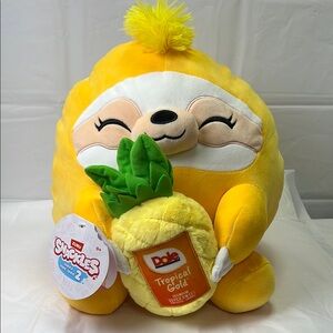 Sloth Plush Toy Pineapple Sandy 14” NWT